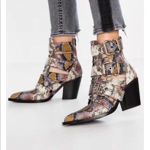 Jeffrey Campbell Shoes Jeffrey Campbell Caceres Buckle Bootie